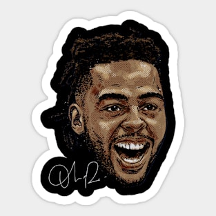 d'angelo russell smile Sticker